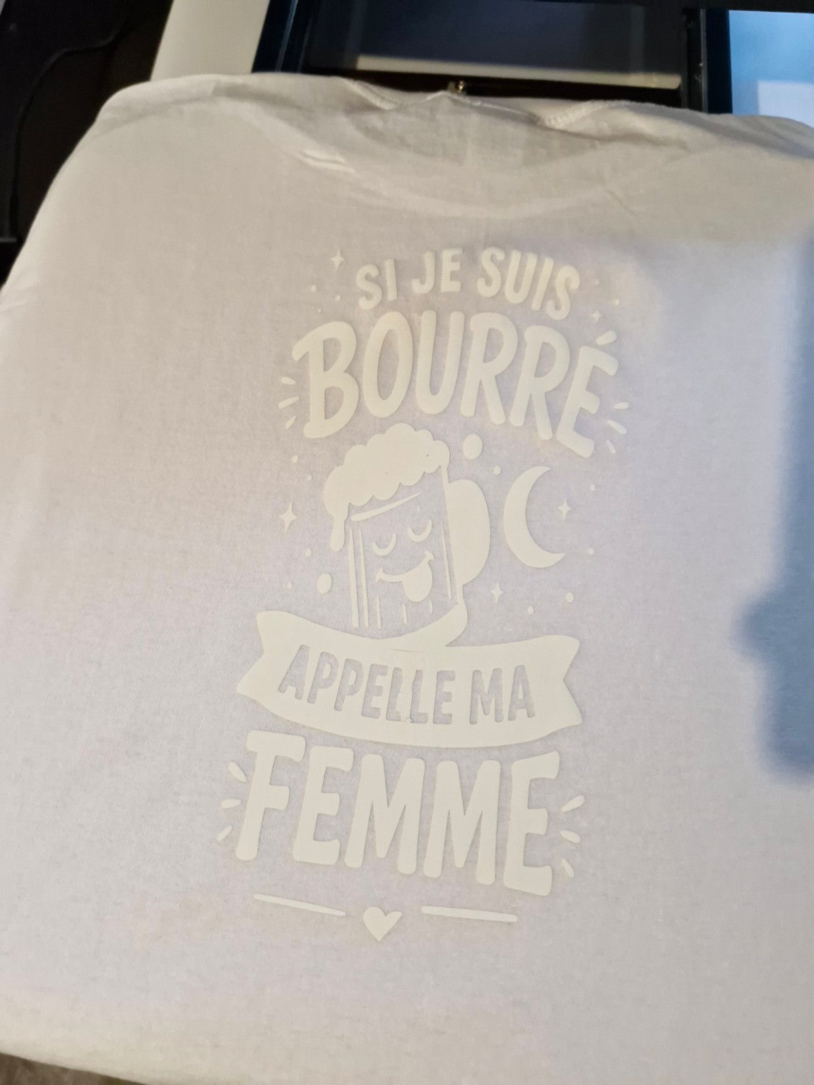 T-shirt Phosphorescent – Si Je Suis Bourré