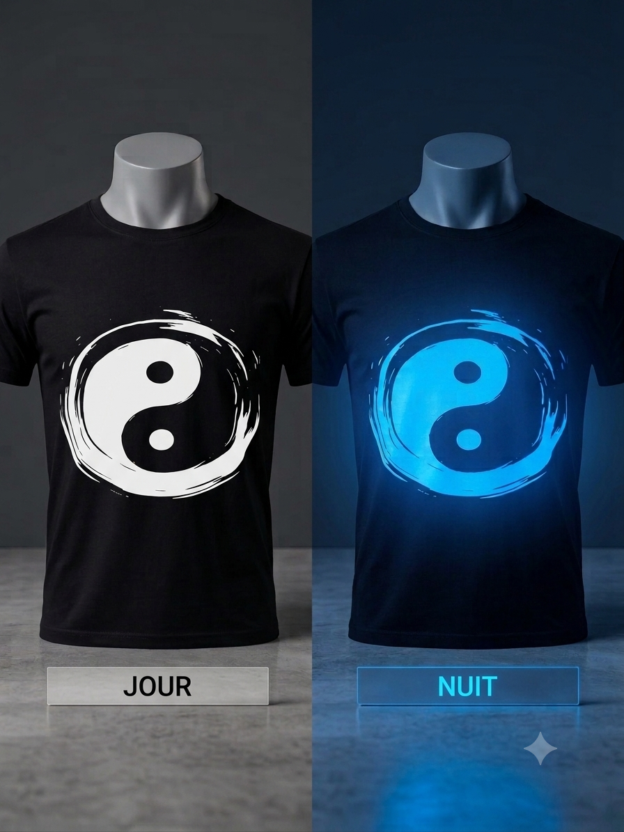 T-shirt Phosphorescent – Yin Yang
