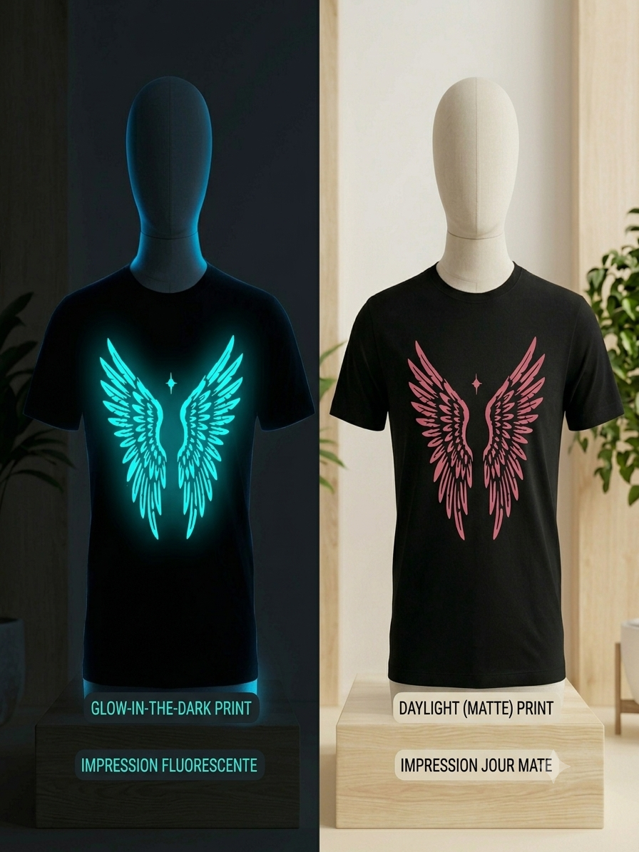 T-shirt Phosphorescent – Ailes