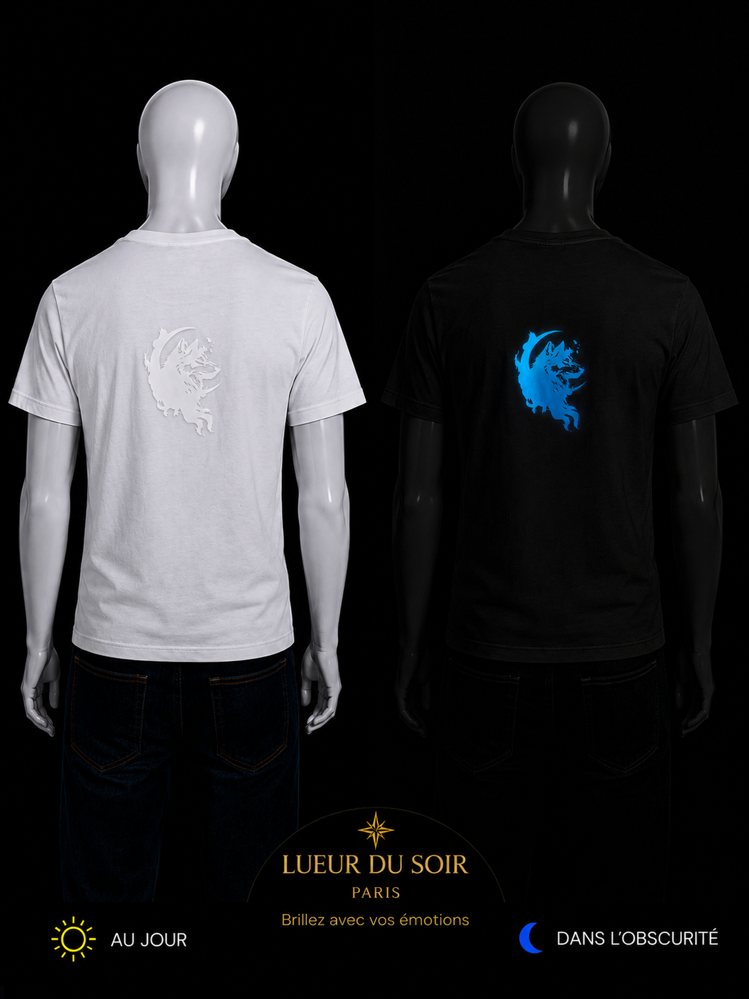 T-shirt Phosphorescent – Chien