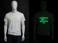 ✨ T-shirts phosphorescents personnalisés ✨
